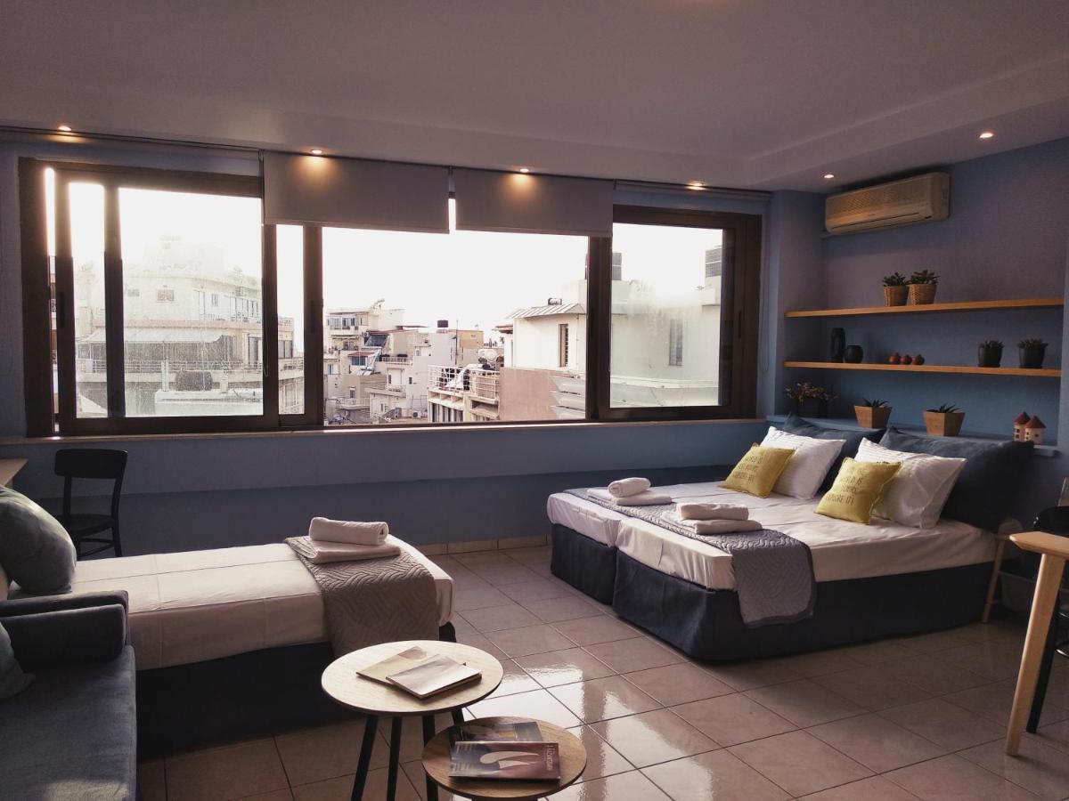 Light Blue Apartment Heraklion  Ngoại thất bức ảnh